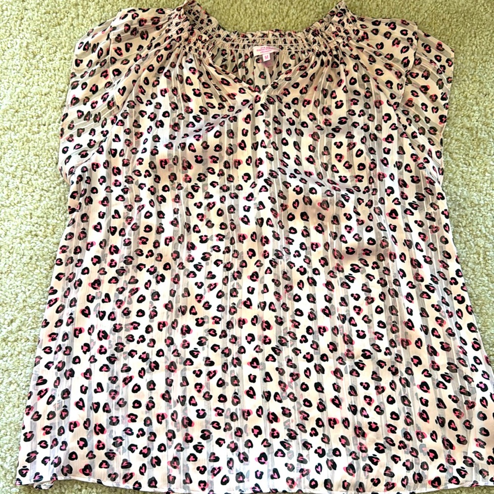Leopard Print Blouse
